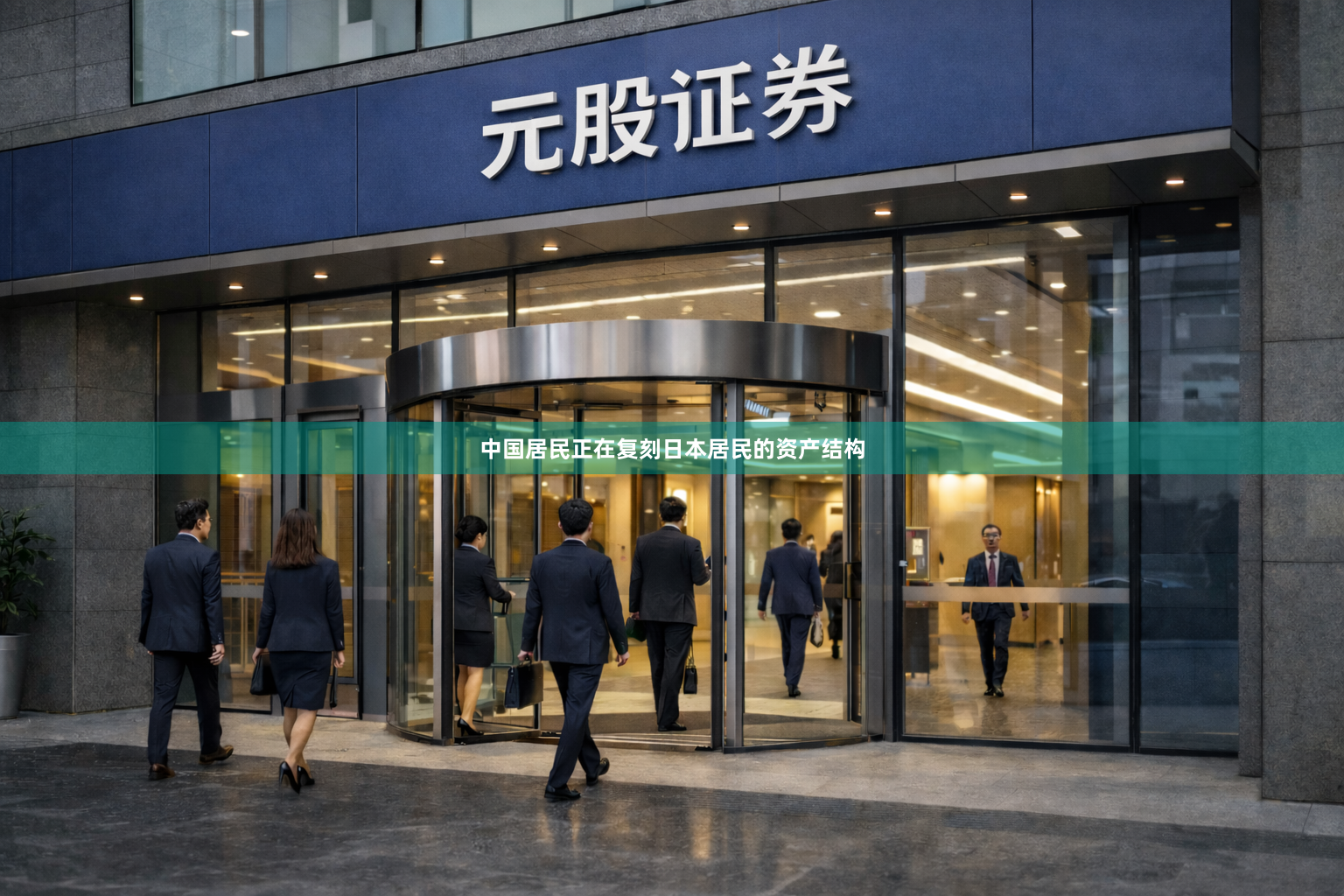中国居民正在复刻日本居民的资产结构