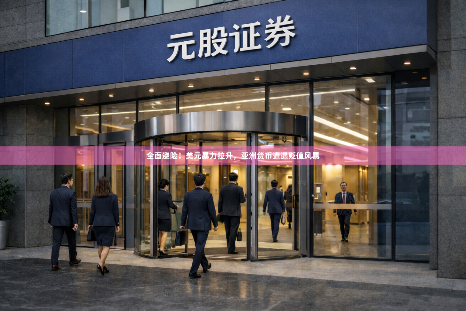全面避险！美元暴力拉升，亚洲货币遭遇贬值风暴