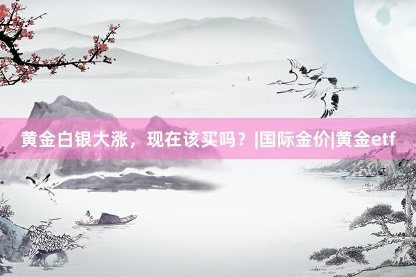 黄金白银大涨，现在该买吗？|国际金价|黄金etf