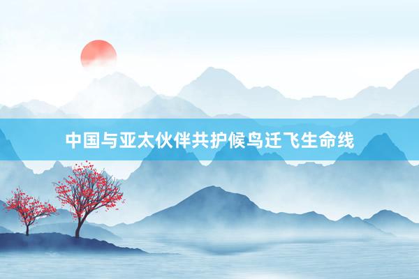 中国与亚太伙伴共护候鸟迁飞生命线