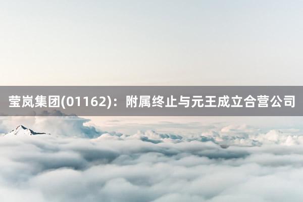 莹岚集团(01162)：附属终止与元王成立合营公司