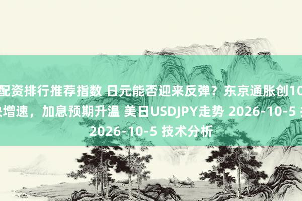 配资排行推荐指数 日元能否迎来反弹？东京通胀创10个月最快增速，加息预期升温 美日USDJPY走势 2026-10-5 技术分析